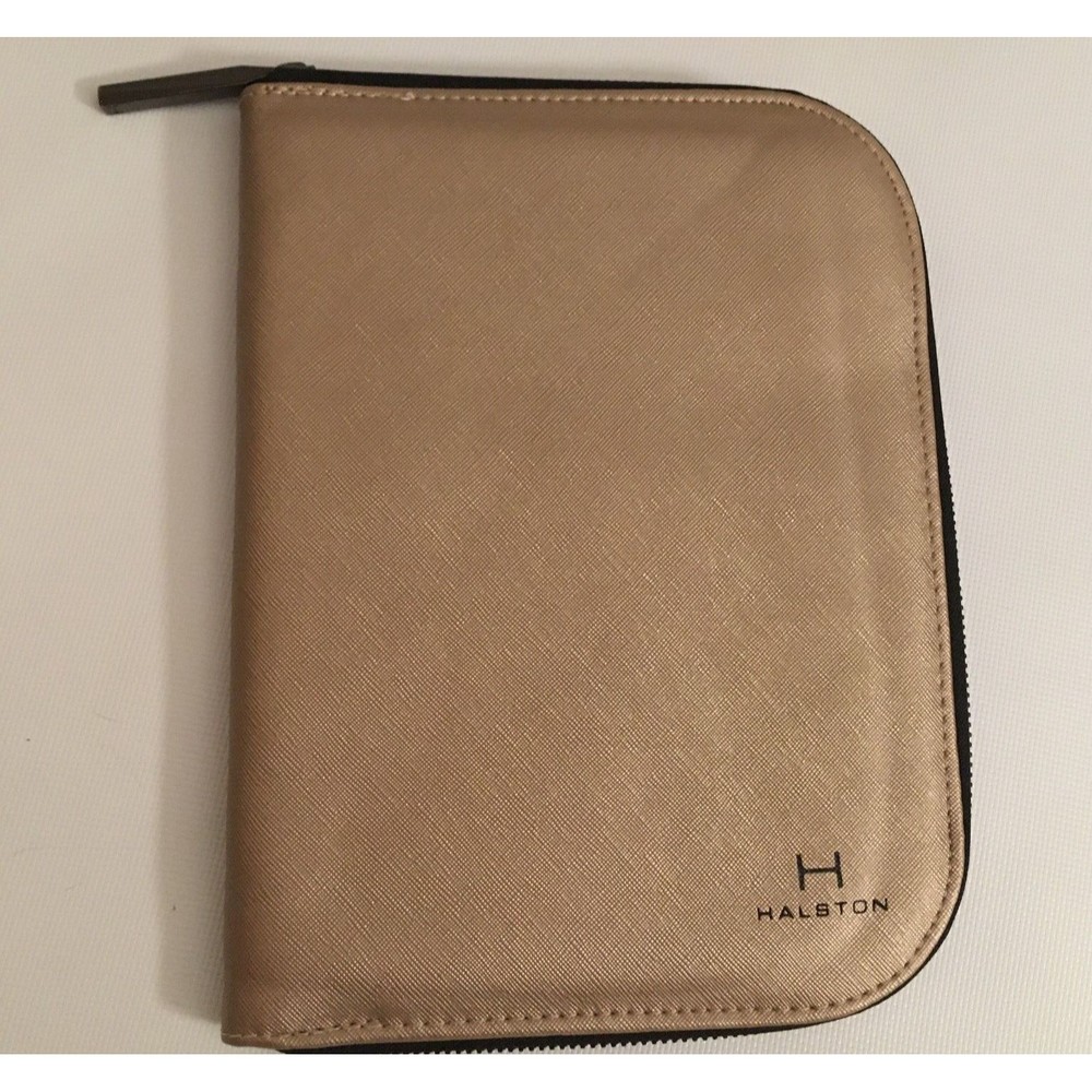 Halston Jewelry Portfolio Case, Travel Organizer Bag for Necklace Earrings Ring
